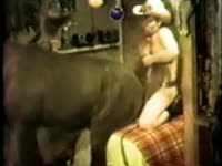 Nasty gay eats and fucks the ass of horse xxx
